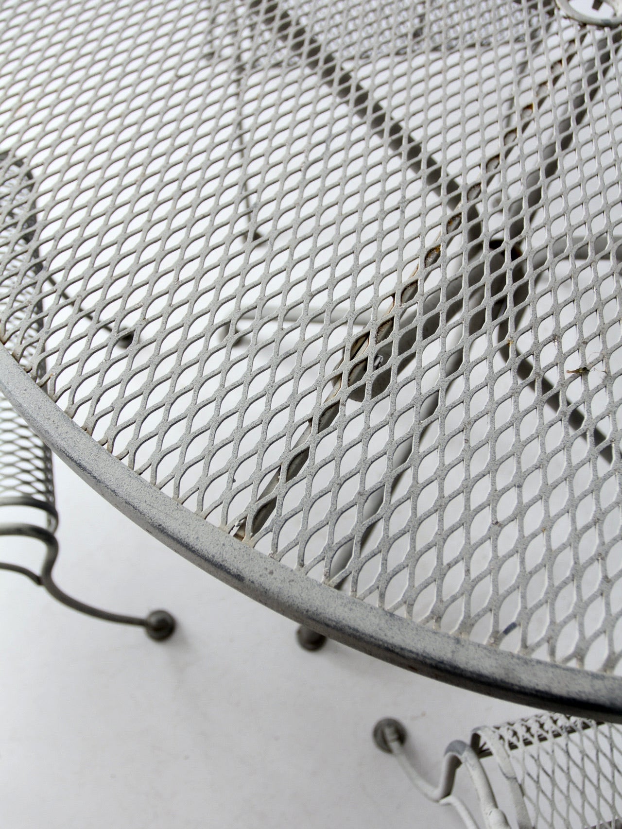 mid-century outdoor dining set