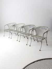 mid-century outdoor dining set