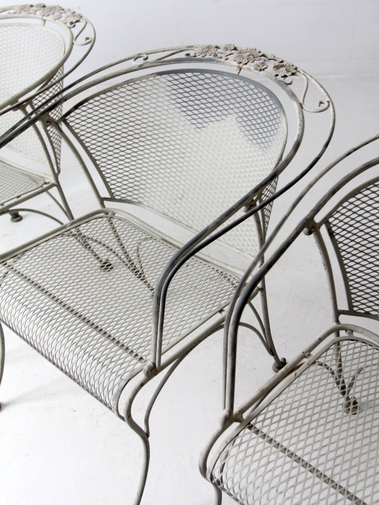 mid-century outdoor dining set