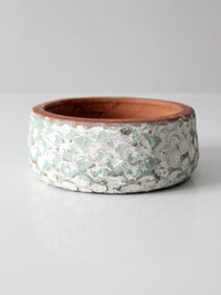 vintage studio pottery planter