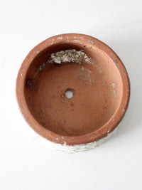 vintage studio pottery planter