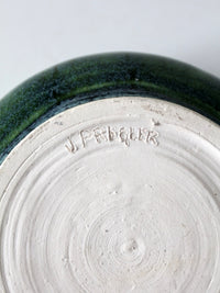 vintage studio pottery bowl