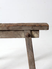 antique saw horse