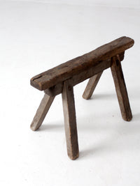 antique saw horse
