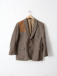 vintage Harris tweed shooting blazer