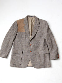 vintage Harris tweed shooting blazer