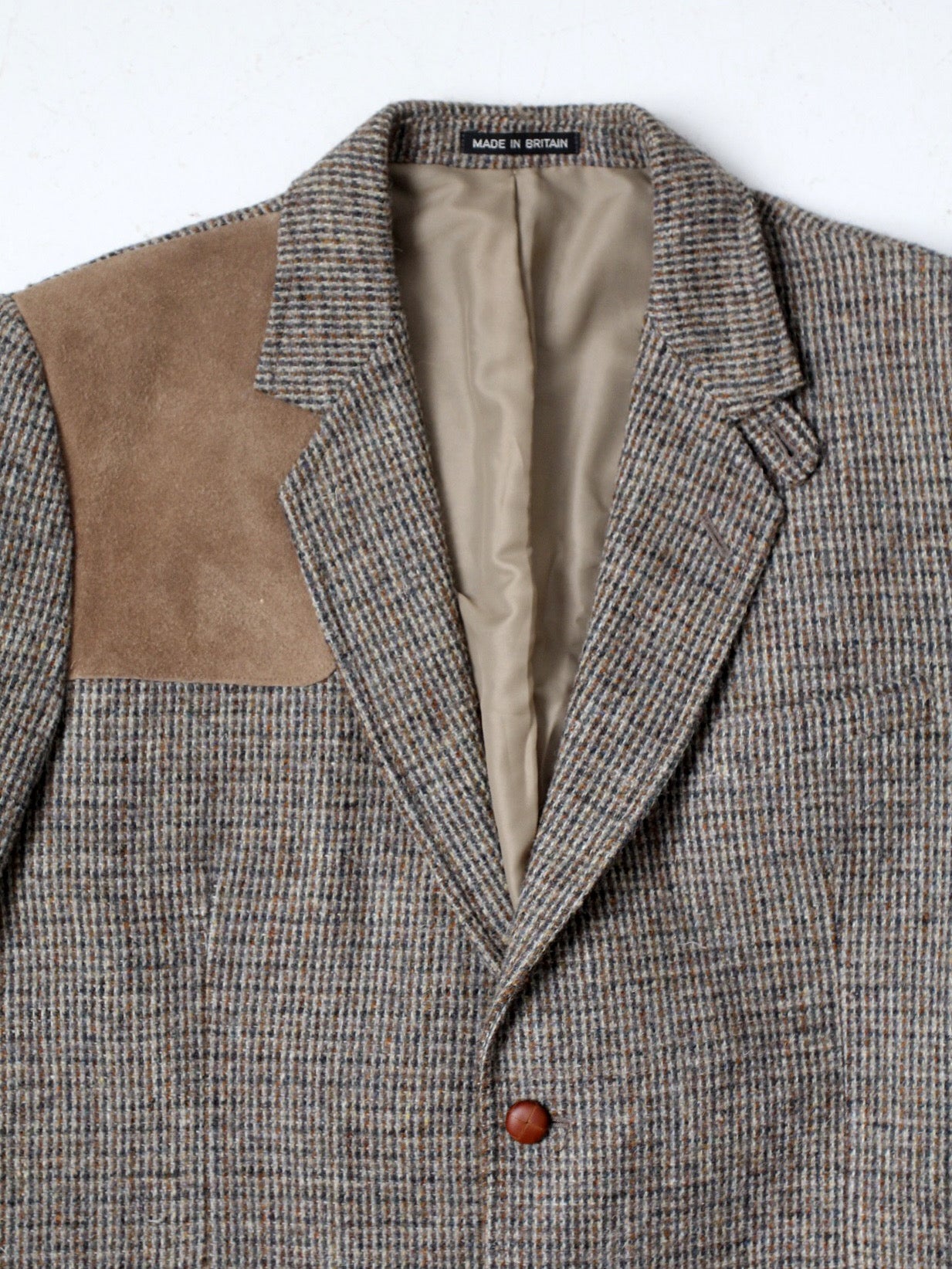 vintage Harris tweed shooting blazer