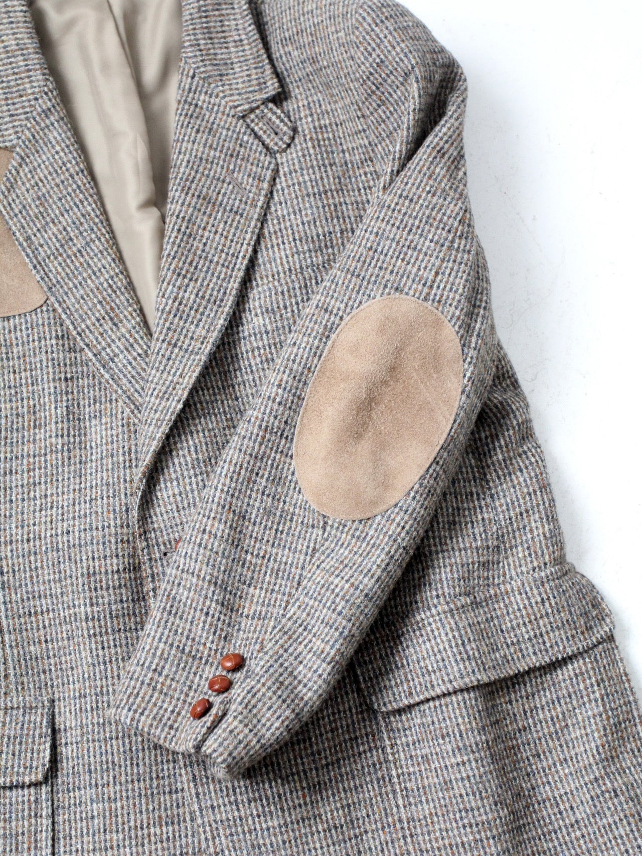 vintage Harris tweed shooting blazer