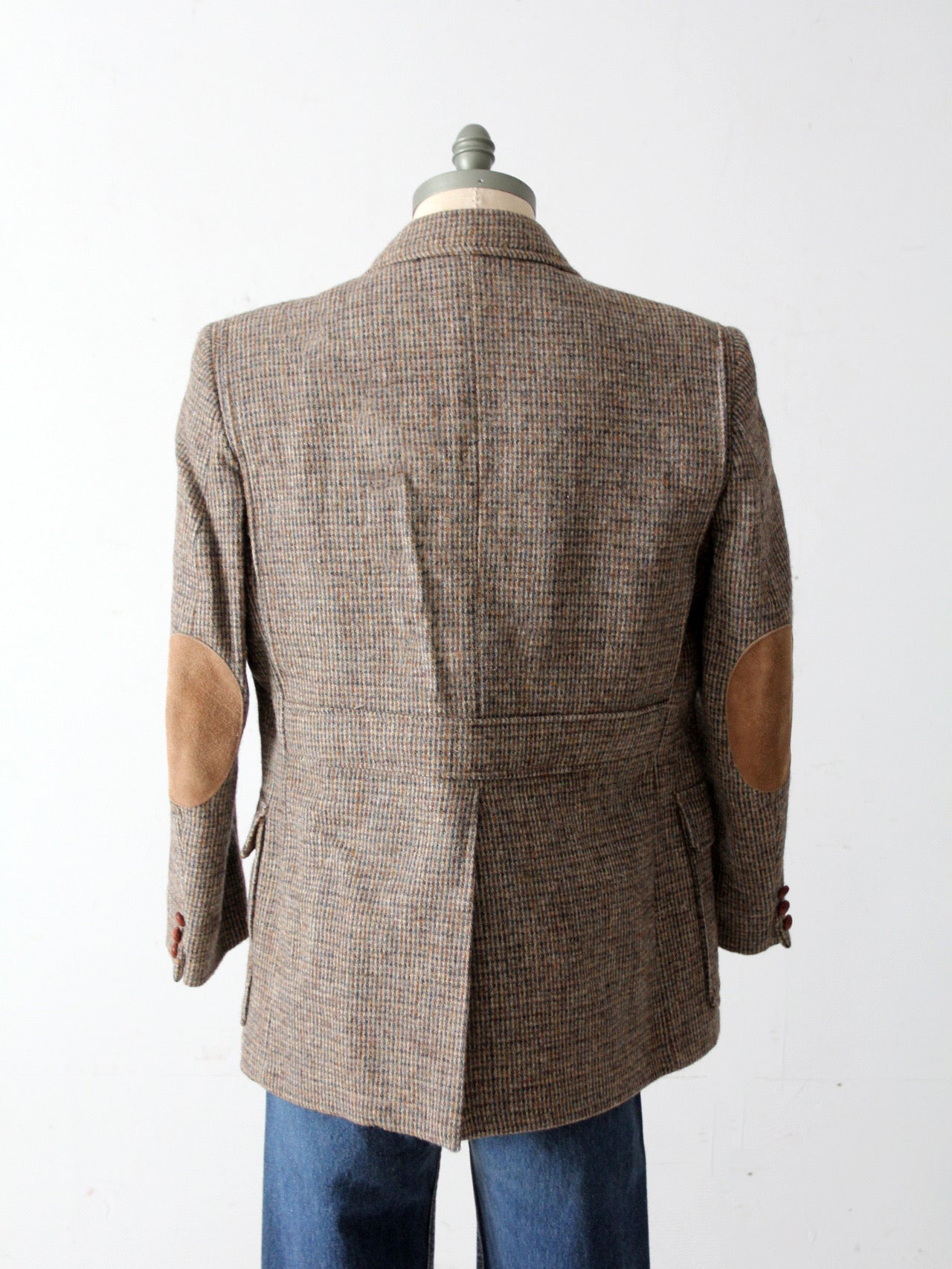 vintage Harris tweed shooting blazer