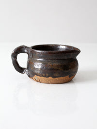 vintage studio pottery creamer