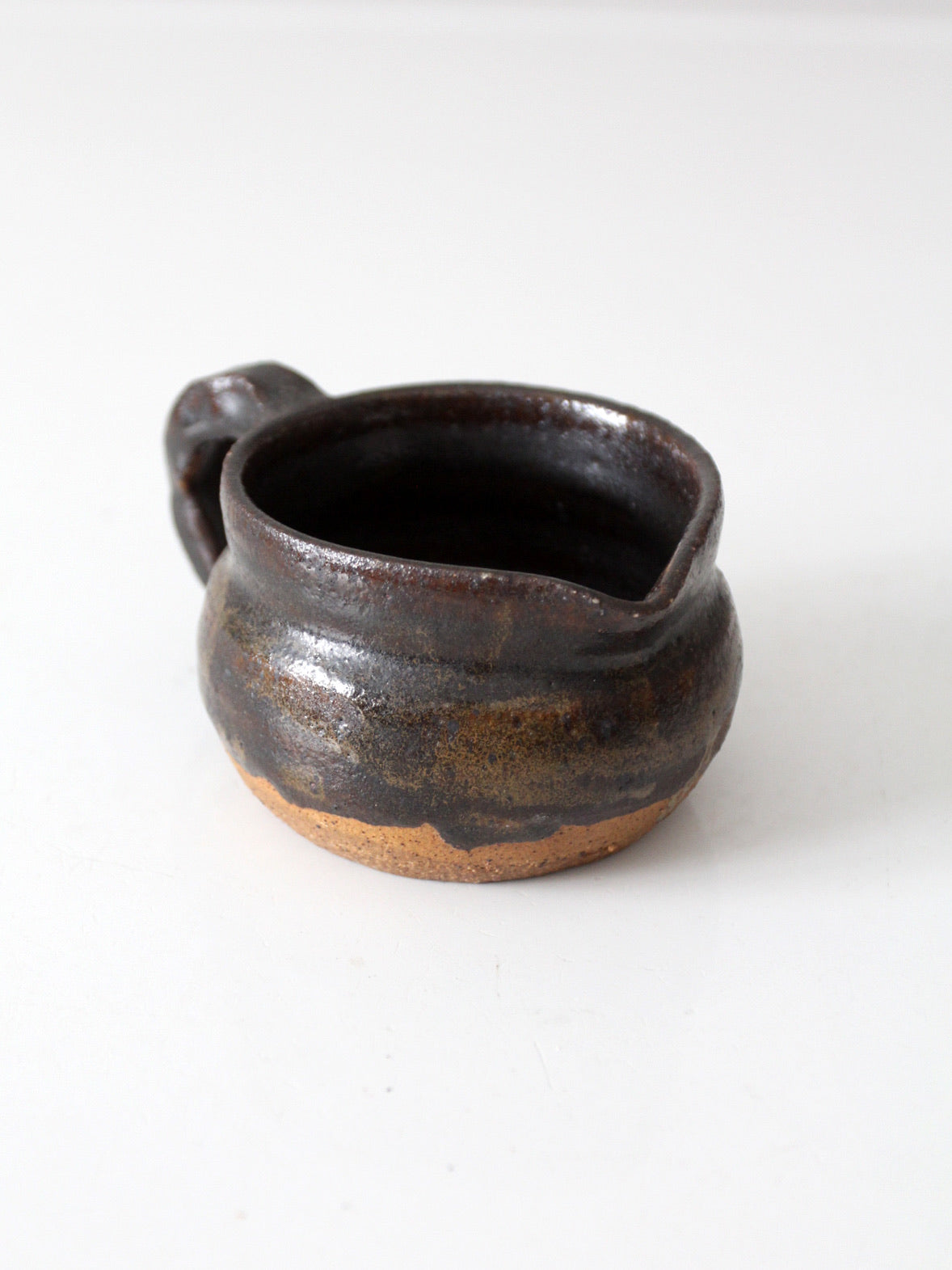 vintage studio pottery creamer