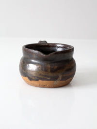 vintage studio pottery creamer