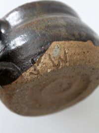 vintage studio pottery creamer