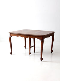 antique Queen Anne style dining table