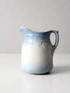 antique salt glaze pitcher
