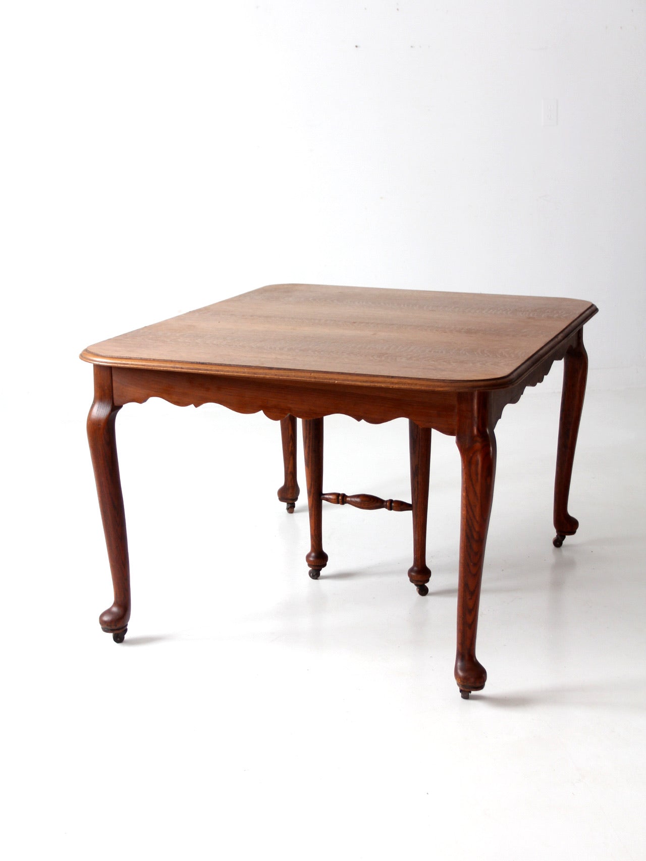 antique Queen Anne style dining table