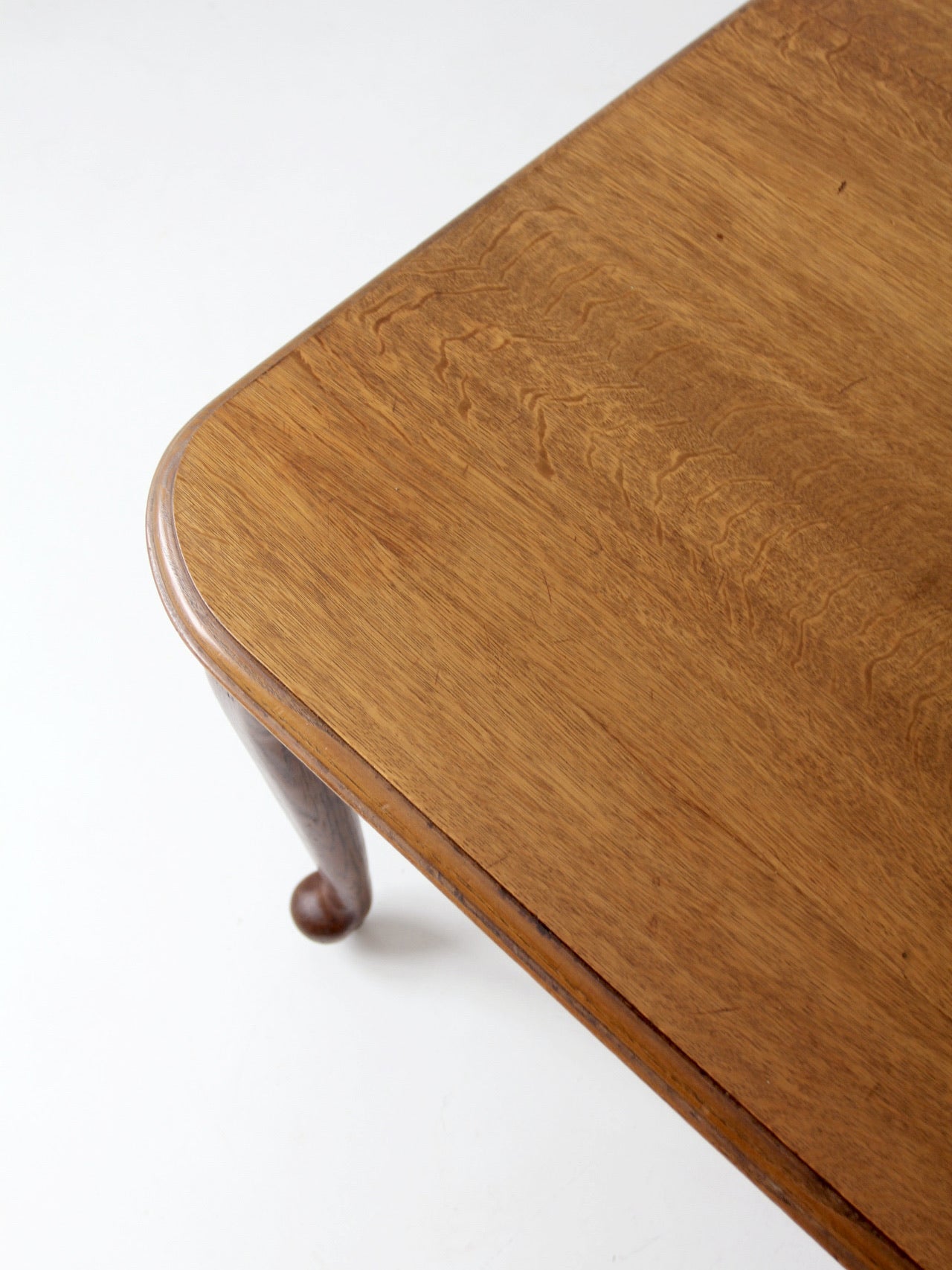 antique Queen Anne style dining table
