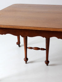 antique Queen Anne style dining table