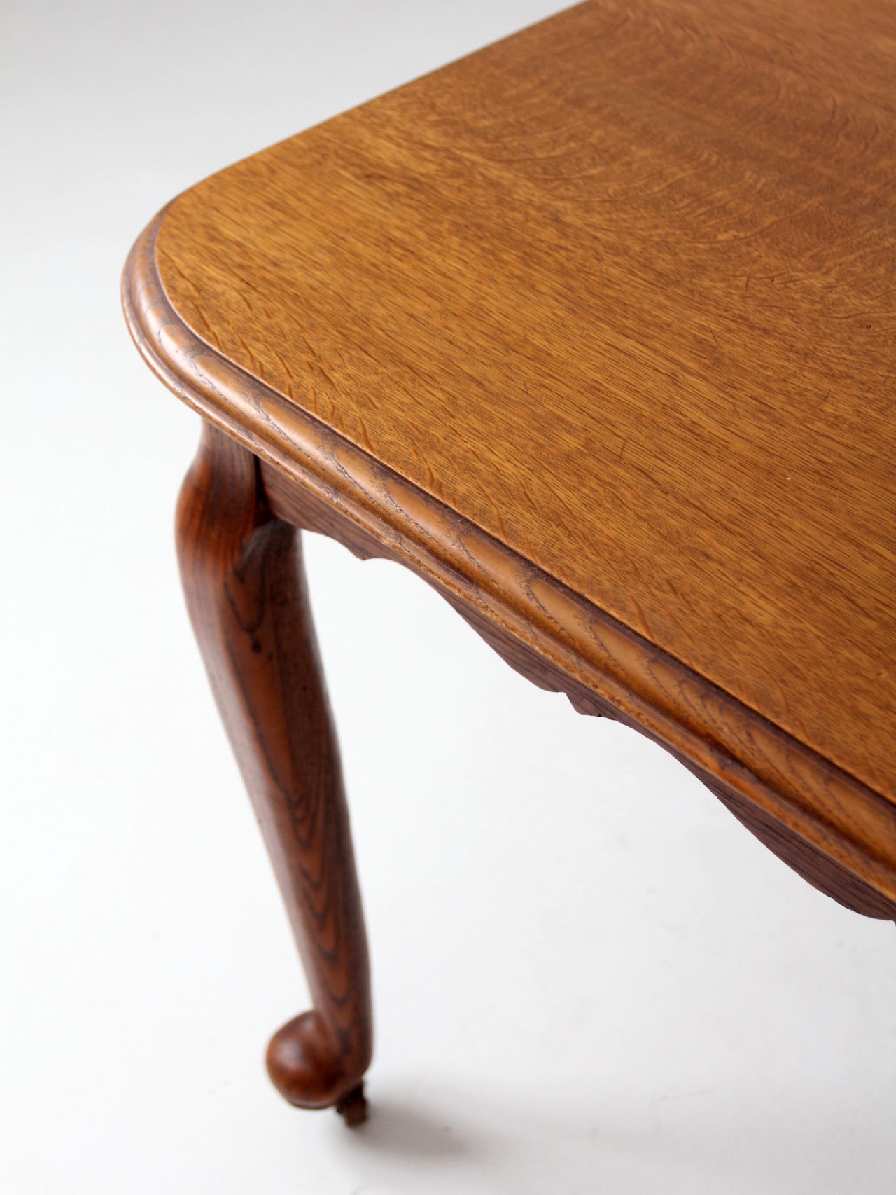 antique Queen Anne style dining table