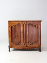 vintage French Louis XV Style cabinet with drawer interior