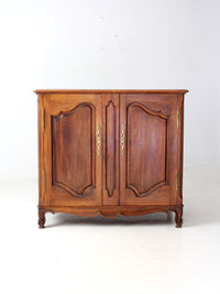 vintage French Louis XV Style cabinet with drawer interior