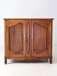 vintage French Louis XV Style cabinet with drawer interior