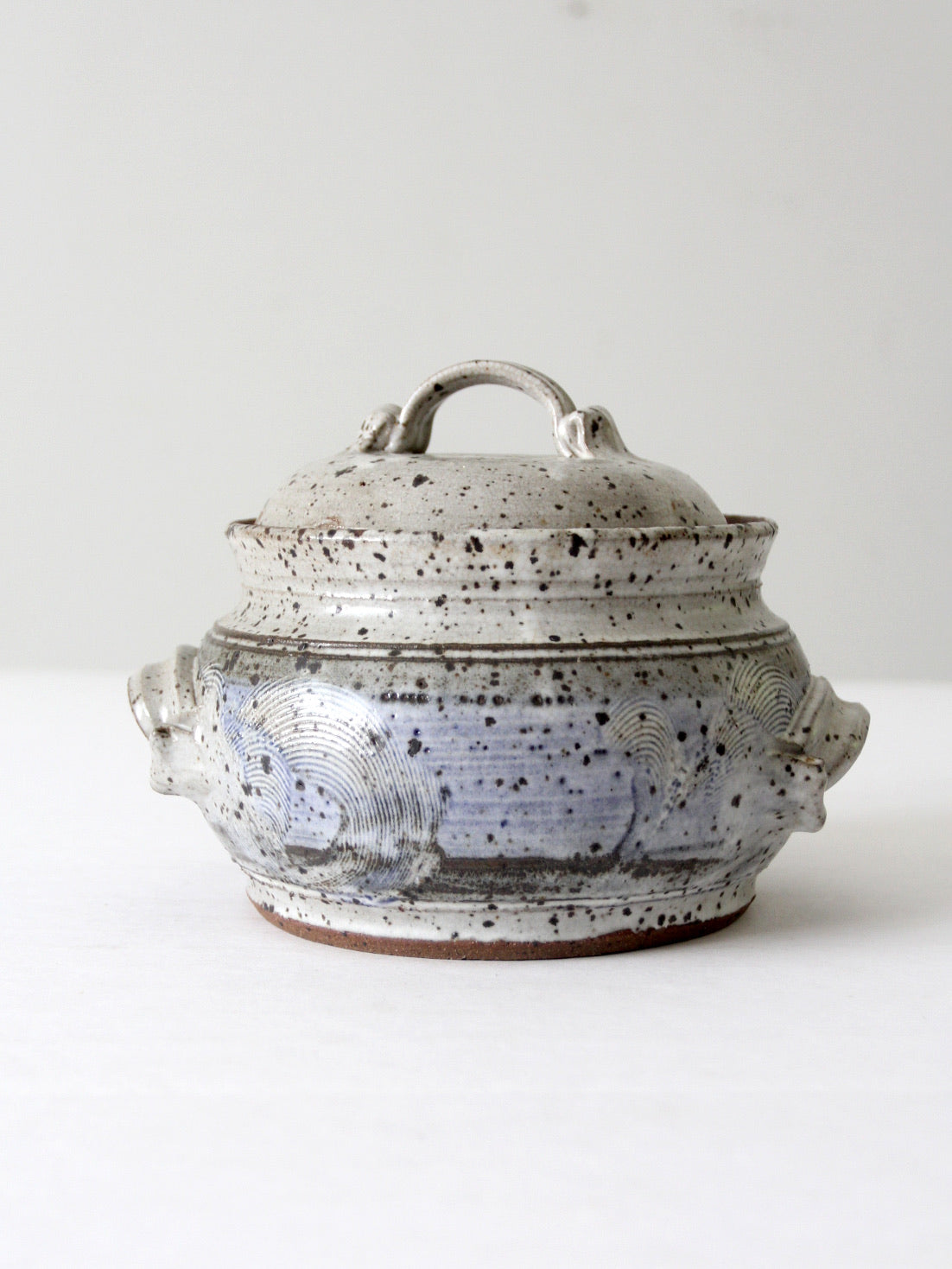 vintage studio pottery casserole