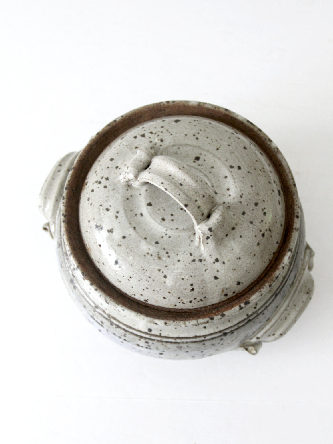 vintage studio pottery casserole