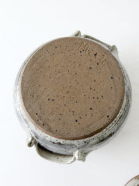 vintage studio pottery casserole
