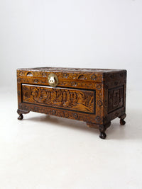 antique Chinese camphor wood chest