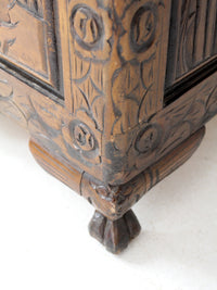 antique Chinese camphor wood chest