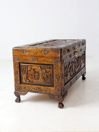 antique Chinese camphor wood chest