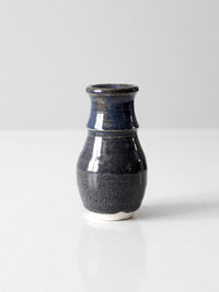 vintage studio pottery bud vase