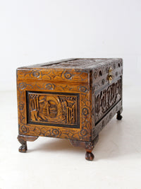 antique Chinese camphor wood chest