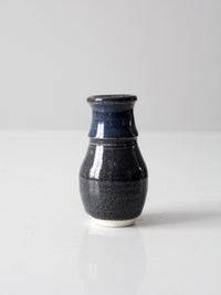 vintage studio pottery bud vase
