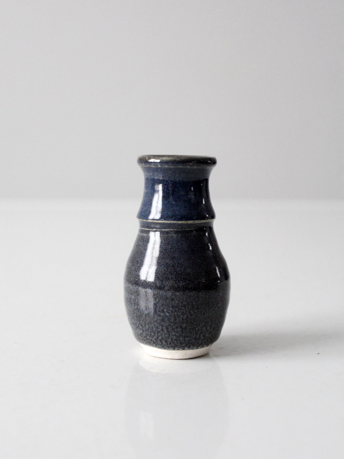 vintage studio pottery bud vase