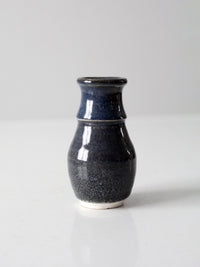 vintage studio pottery bud vase