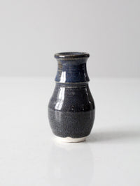 vintage studio pottery bud vase