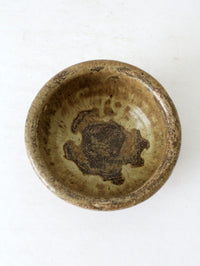 vintage studio pottery bowl