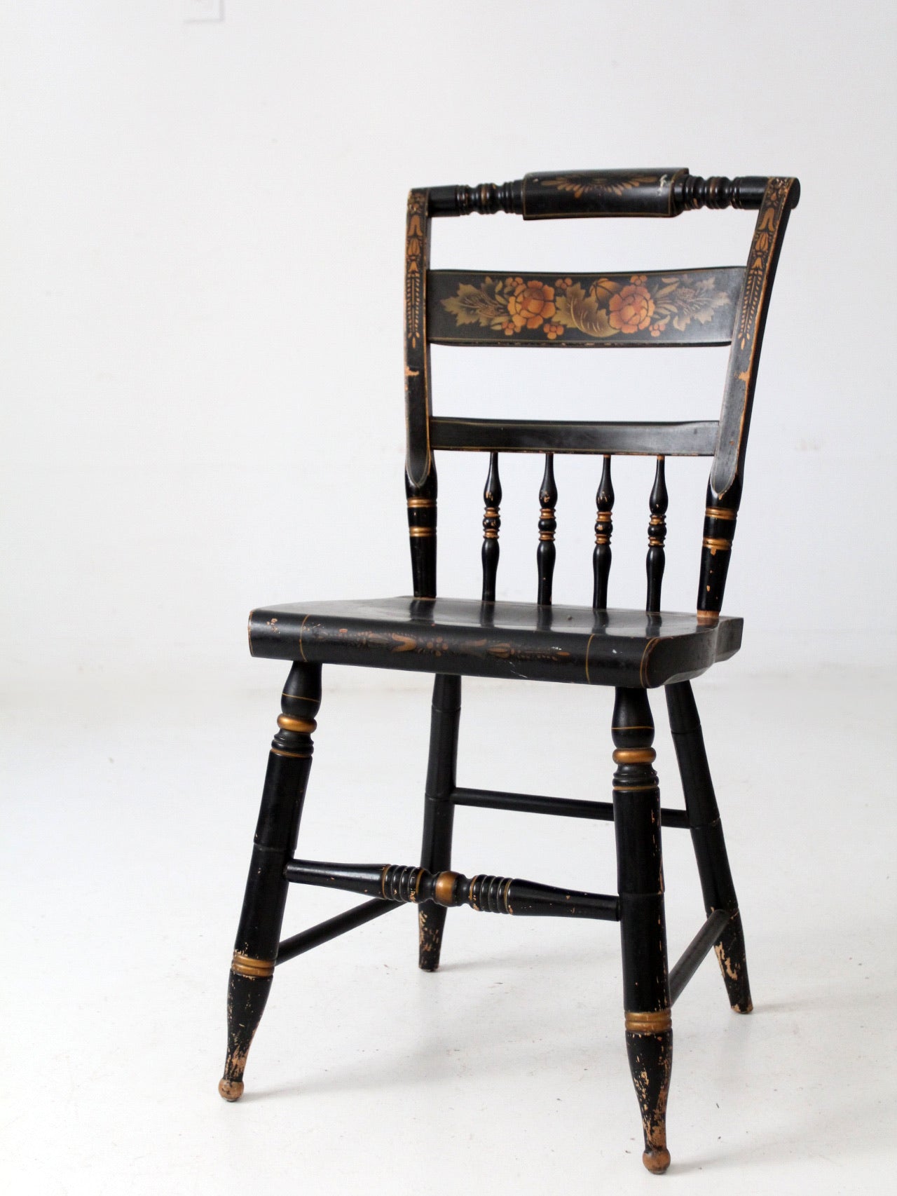 antique Hitchcock style chair