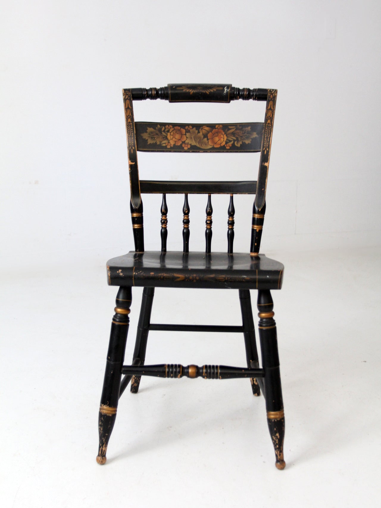antique Hitchcock style chair