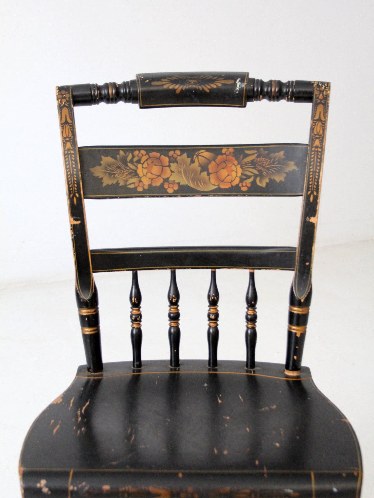 antique Hitchcock style chair
