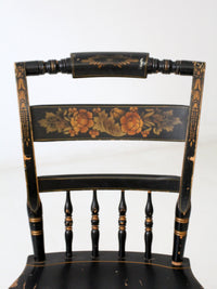 antique Hitchcock style chair