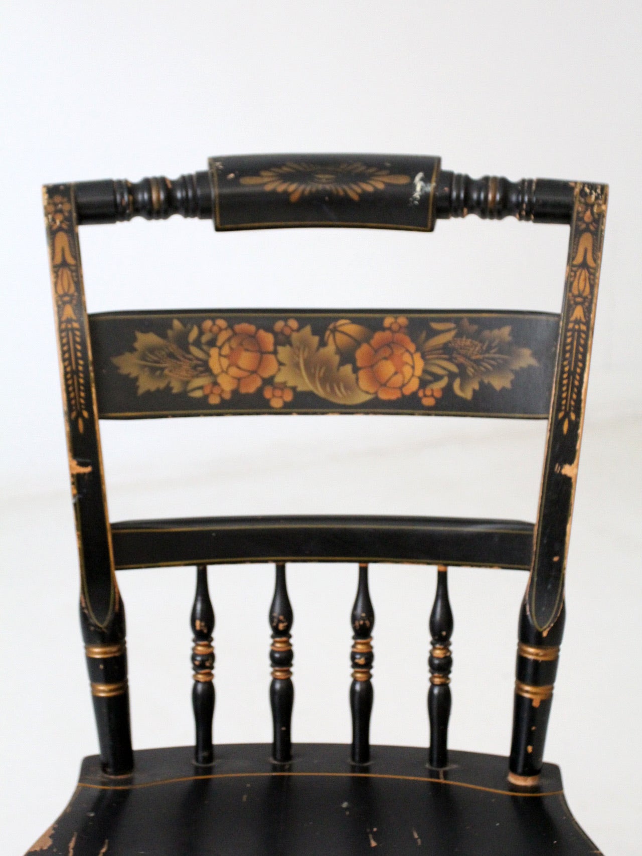 antique Hitchcock style chair