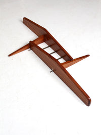 mid century asymmetrical wall shelf