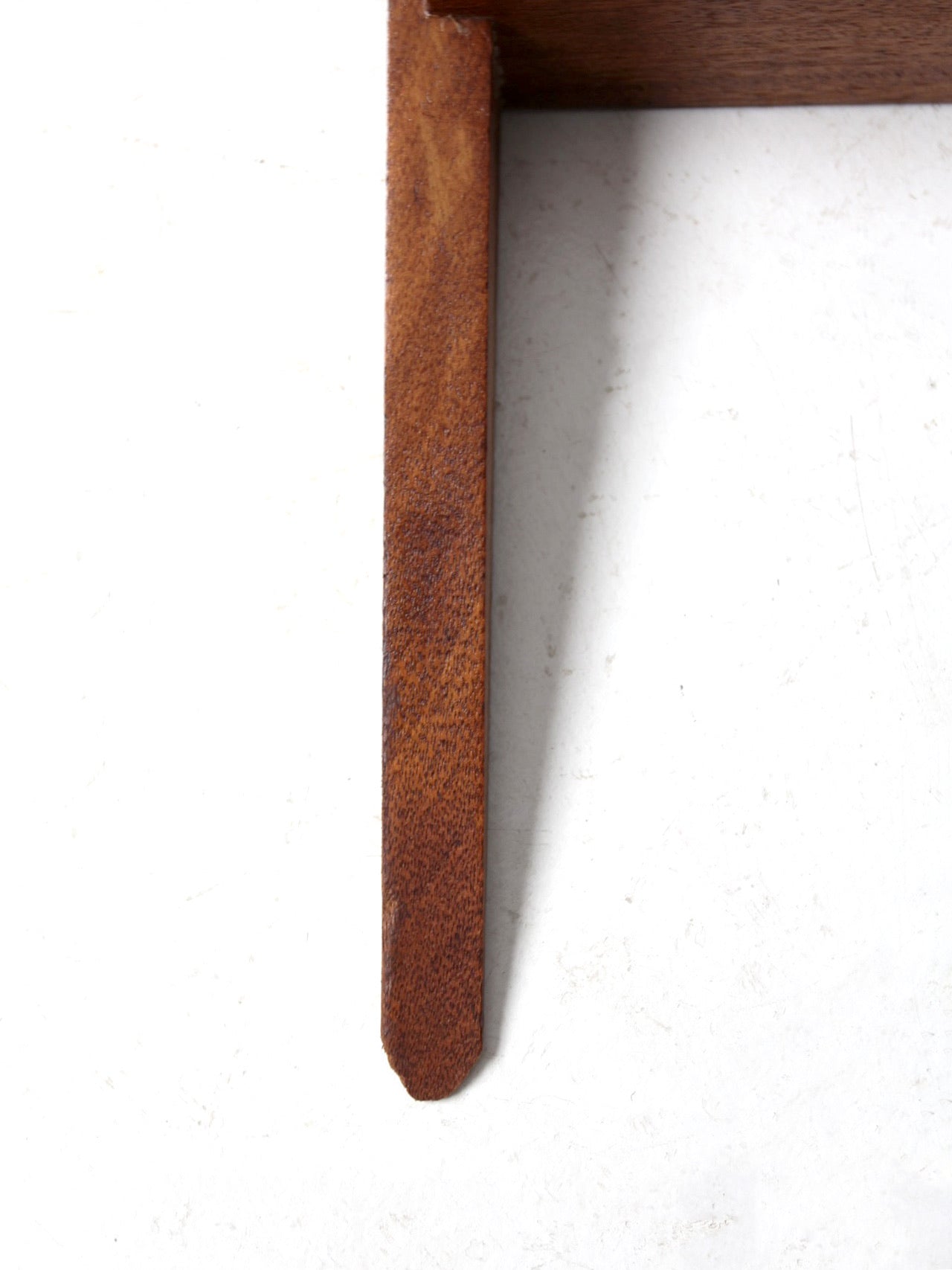 mid century asymmetrical wall shelf