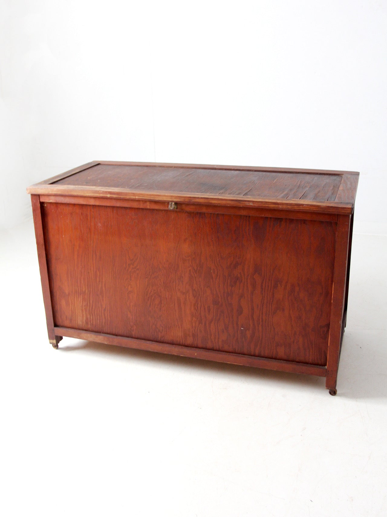 vintage industrial wooden crate