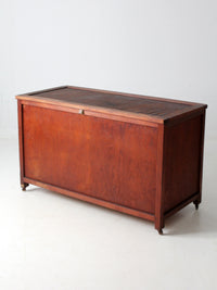 vintage industrial wooden crate