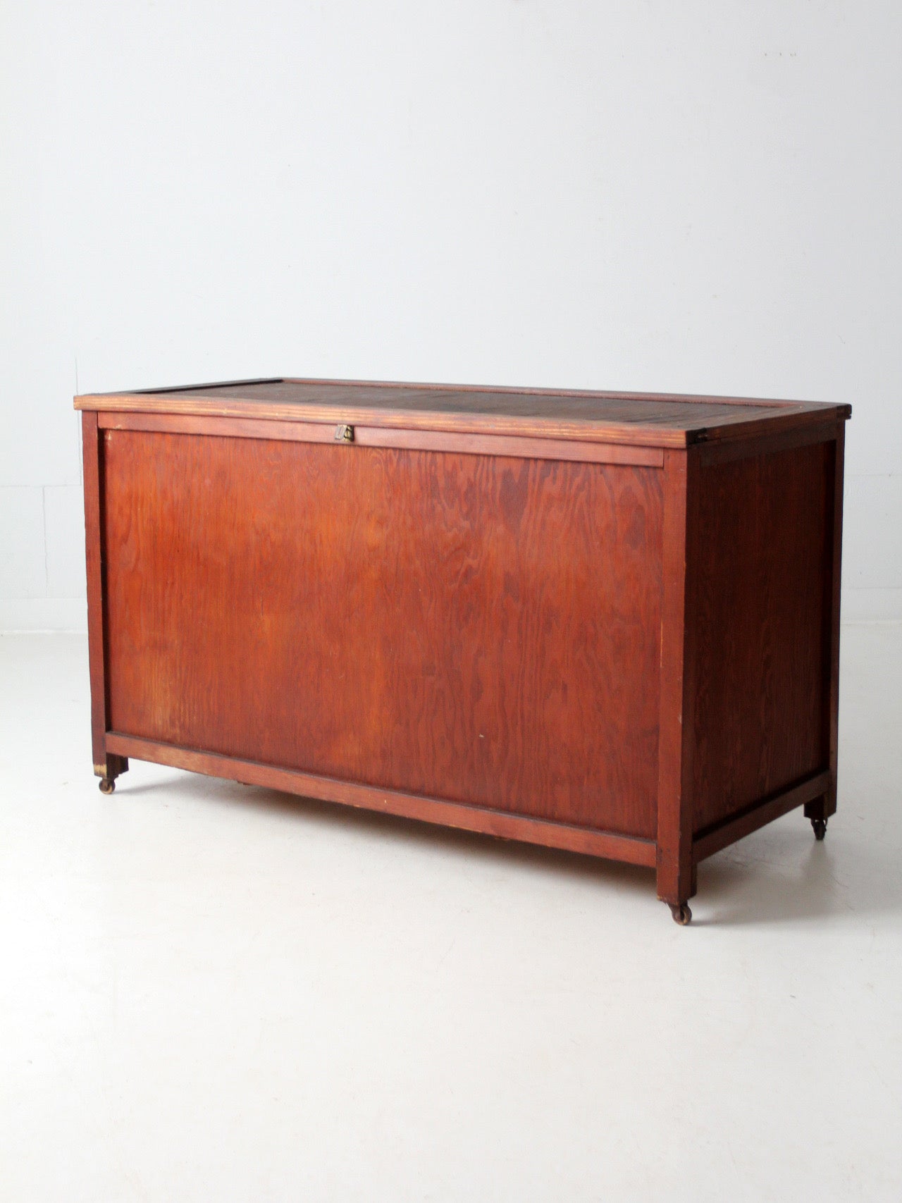 vintage industrial wooden crate