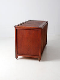 vintage industrial wooden crate